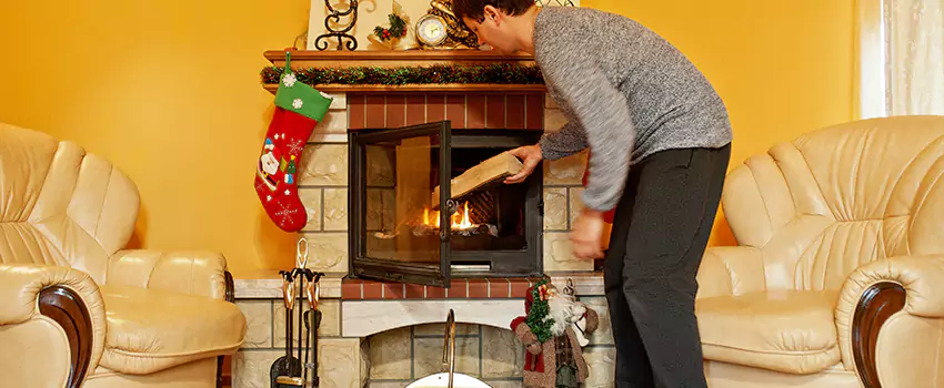 Gas to Wood-Burning Fireplace Conversion Services in Converse, Texas