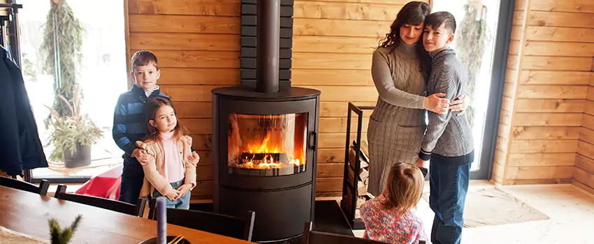 Morso Cast Iron Fireplace Insert Installation in Converse, Texas