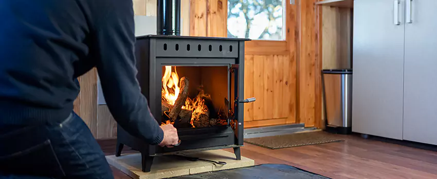 Open Hearth Wood Fireplace Installation in Converse, TX