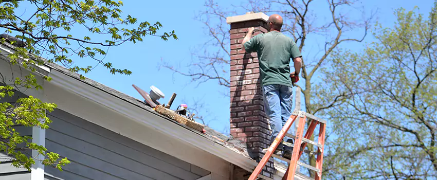 Vinyl and PVC Chimney Flashing Installation in Converse, TX