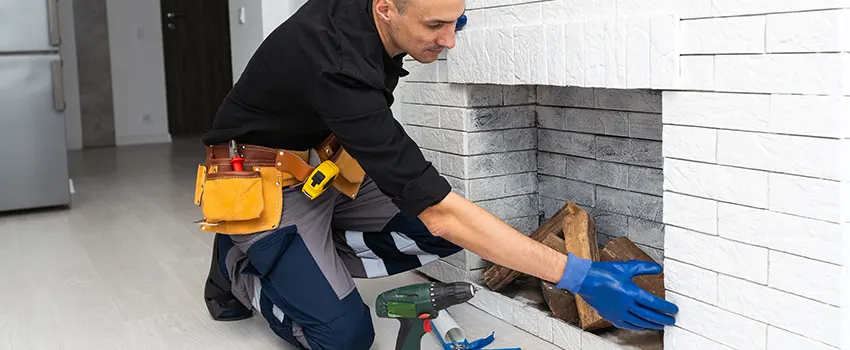 Fireplace Damaged Damper Frame Repair Services in Converse, Texas