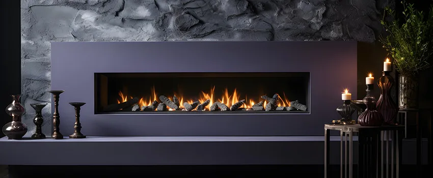 Ember Bed for Ventless Gas Fireplace in Converse, TX