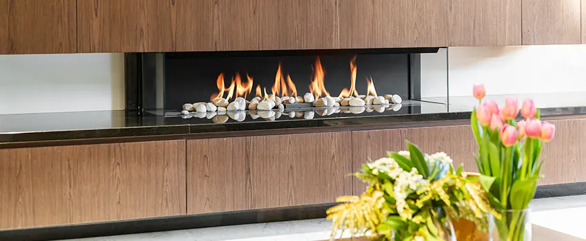 Double-height Fireplace Design Refurbishment in Converse, Texas